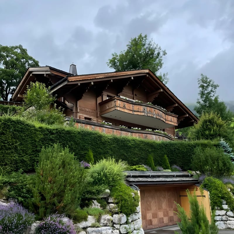 Premier 5BR Chalet with Fitness Room and Stunning Alpine Views