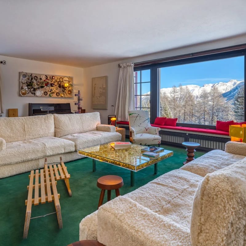 Contemporary Chalet Near St. Moritz